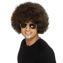 70'S FUNKY AFRO WIG BROWN