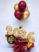 BB19 -Grad 2026 Marquee Balloon Bouquet Faith Lutheran