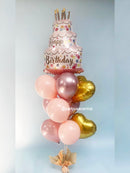 BB2 - Birthday Cake Balloon Bouquet
