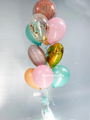 BB4 - Pastel Birthday Balloon Bouquet
