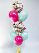 BB4 - Mini Hooray is your Birthday Balloon Bouquet