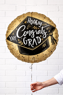 Congrats Grad Jumbo Helium Foil Balloon