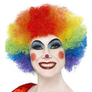 CRAZY CLOWN RAINBOW WIG