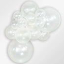 CRYSTAL CLEAR 5" SEMPERTEX BALLOONS 100CT