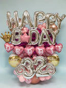 BB15 - Grand Name Marquee Balloon Bouquet