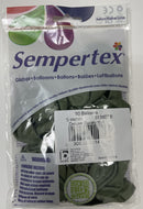 DELUXE EUCALYPTUS 5" SEMPERTEX BALLOONS 50CT