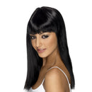 GLAMOURAMA WIG LONG BLACK