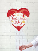 Happy Valentine's Helium Foil Balloon