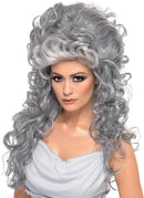 MEDEIA WITCH BEEHIVE SILVER WIG
