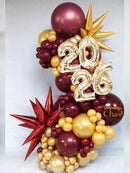 Custom Graduation Balloon Column - Faith Lutheran