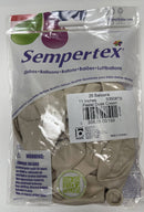PASTEL DUSK CREAM 11" SEMPERTEX BALLOONS 25CT