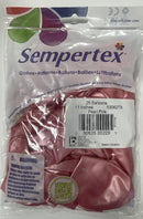 PEARL PINK 11" SEMPERTEX BALLOONS 25CT