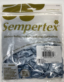 SILK ARTIC BLUE 5" SEMPERTEX BALLOONS 100CT