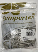 SILK CREAM PEARL 11" SEMPERTEX BALLOONS 50CT