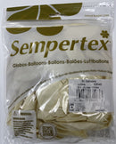 SILK OYSTER WHITE 11" SEMPERTEX BALLOONS 50CT