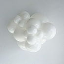 FASHION WHITE 5" SEMPERTEX BALLOONS 50CT