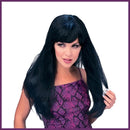 GLAMOUR WIG LONG BLACK
