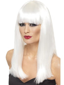 GLAMOURAMA WIG LONG WHITE