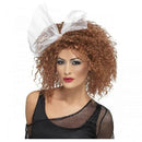 80s WILD CHILD BRWON WIG WITH BOW