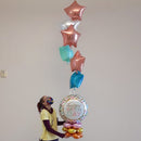 BB6 - Jumbo Balloon Centerpiece Bouquet