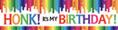 Rainbow Birthday Banner