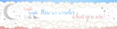 Gender Reveal Twinkle Little Star Banner